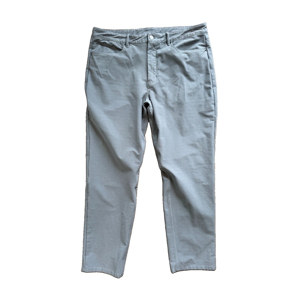 Cuts Clothing 5 Pocket Canvas Jeans Mens 36x32 Casual Pants Gray